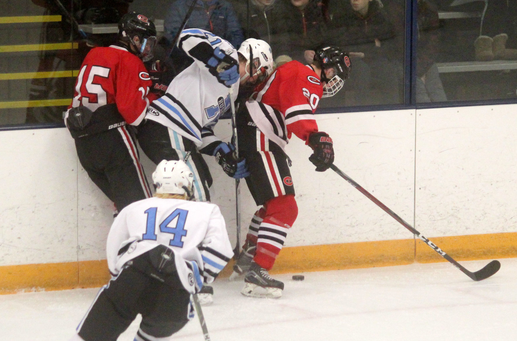 Chi-Hi boys hockey at Eau Claire North 2-19-19